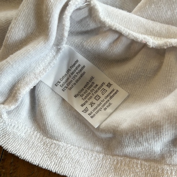 Janie and jack white terry cloth swim cover - Picture 5 of 6